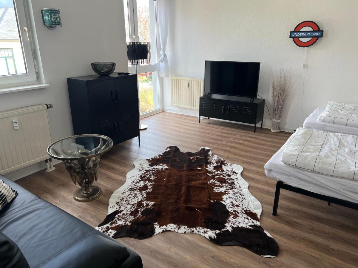 Stylische Ferienwohnung Gratis Wifi Naehe Bahnhof Zwickau Dış mekan fotoğraf